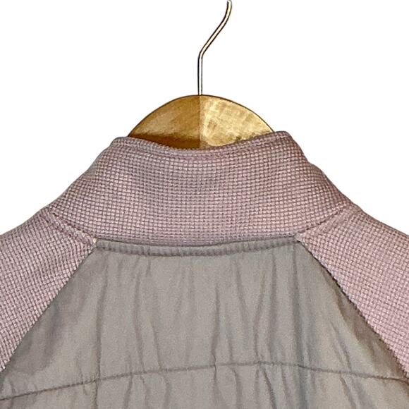 SPYDER Nova Full Zip Hybrid Track Jacket Outdoor Quilted Fleece Coat Pink Large - Picture 16 of 16